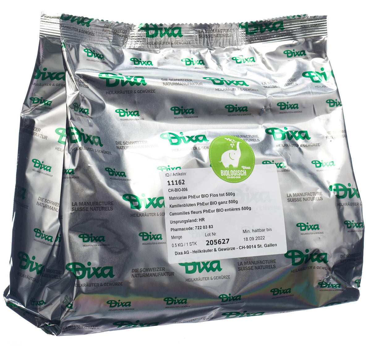 #Grösse_Beutel 500 g